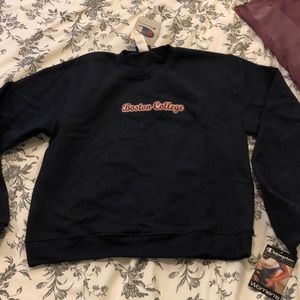 Vintage Boston College sweatshirt.